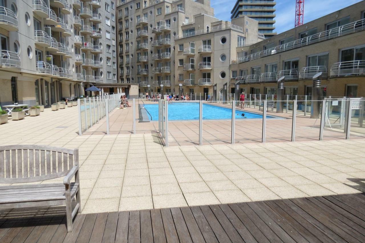 Residentie Zeezicht I Apartment Oostende Bagian luar foto